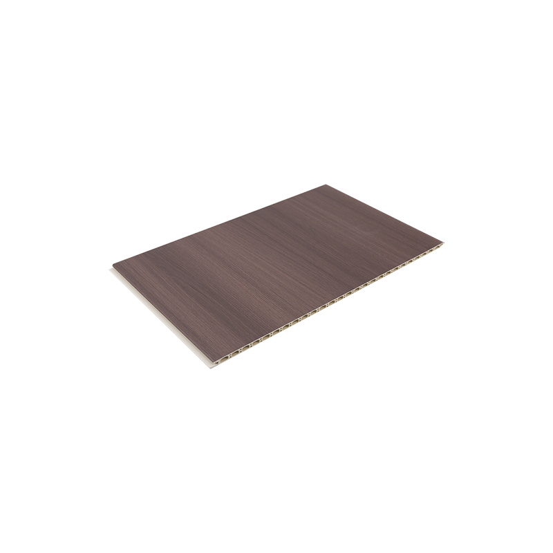 400mm Waterproof WPC Bamboo Fiber Wall Panel - Eco-Friendly, Dura & Low-Sustentacionem Cladding pro Interior Use